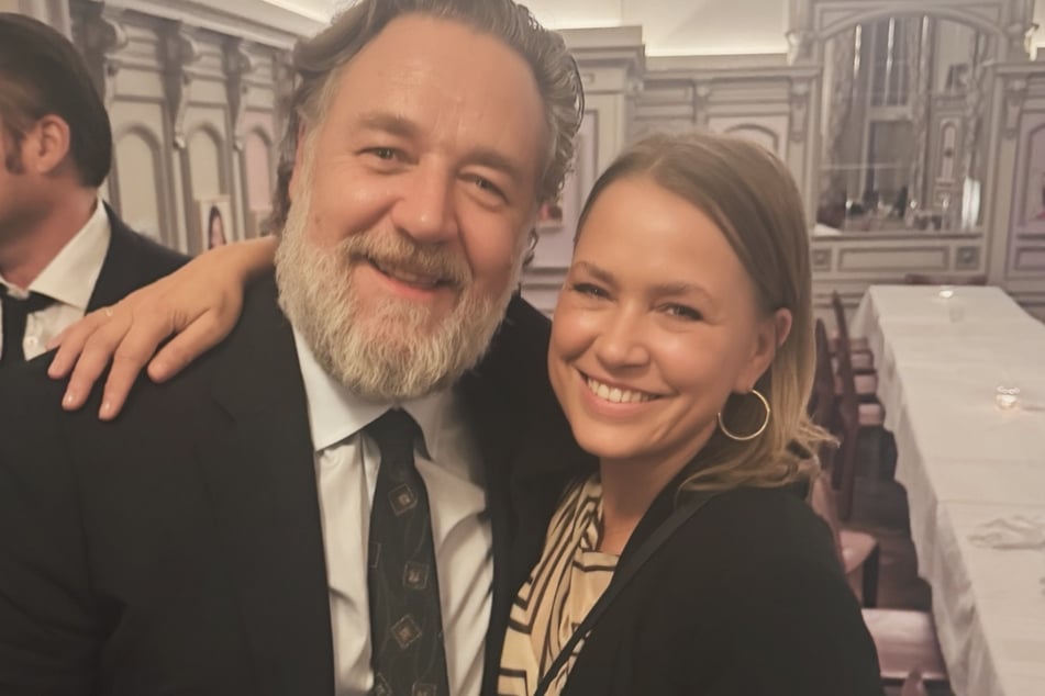 Moderatorin Nova Meierhenrich (51) hat für einen Film mit Hollywood-Schauspieler Russell Crowe (61) zusammengearbeitet.