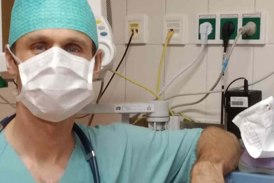 Der Tscheche Otakar Kohl (40) arbeitet als Anästhesist und Notarzt in Sachsen.