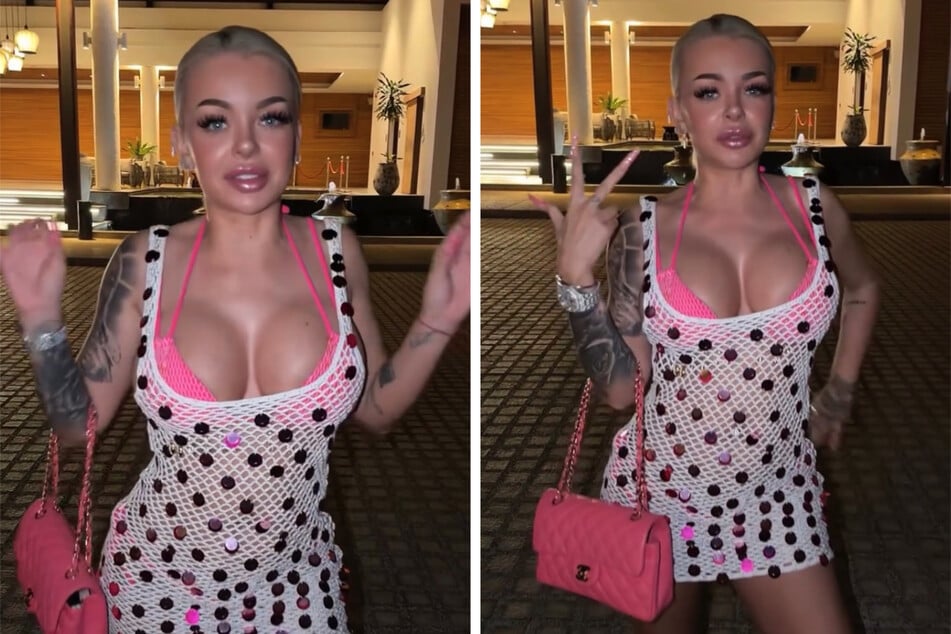 Das Original-Video hat Krasavice Anfang Januar gepostet. Der Inhalt ist ganz anders.