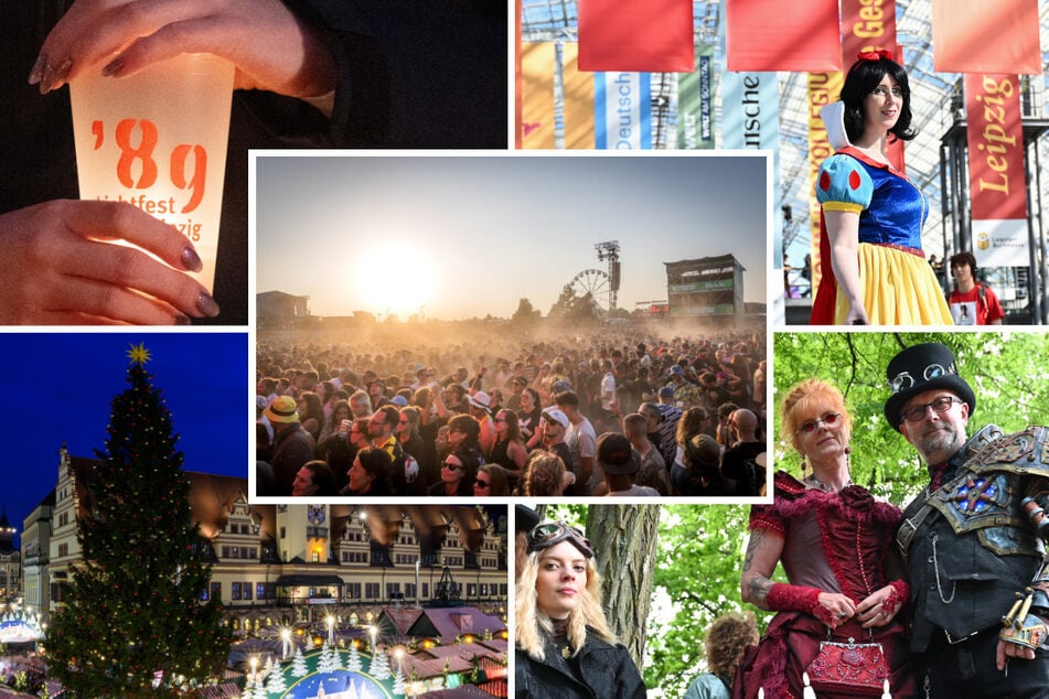 Buchmesse, WGT, Weihnachtsmarkt: Diese Termine kann sich Leipzig für 2026 schon mal eintragen