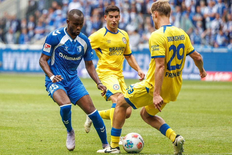Das Hinspiel in Magdeburg endete mit einem 0:1 aus Sicht der Gastgeber.