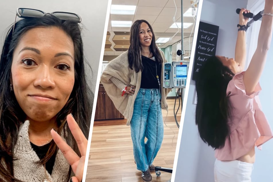 Dreifach-Mama hat Schmerzen nach Klimmzügen, kurz danach erhält sie die Schockdiagnose