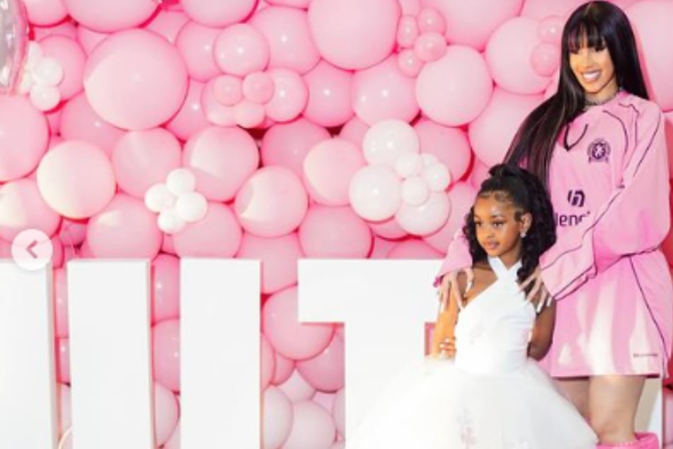 Cardi B celebrates her daughter's big birthday bash with a heartwarming post!