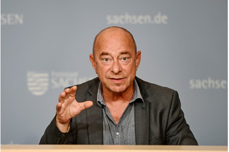Thomas Feist (61) stellte seinen Bericht zum jüdischen Leben in Sachsen vor.