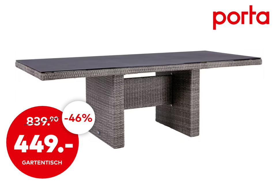 Gartentisch für 449 Euro