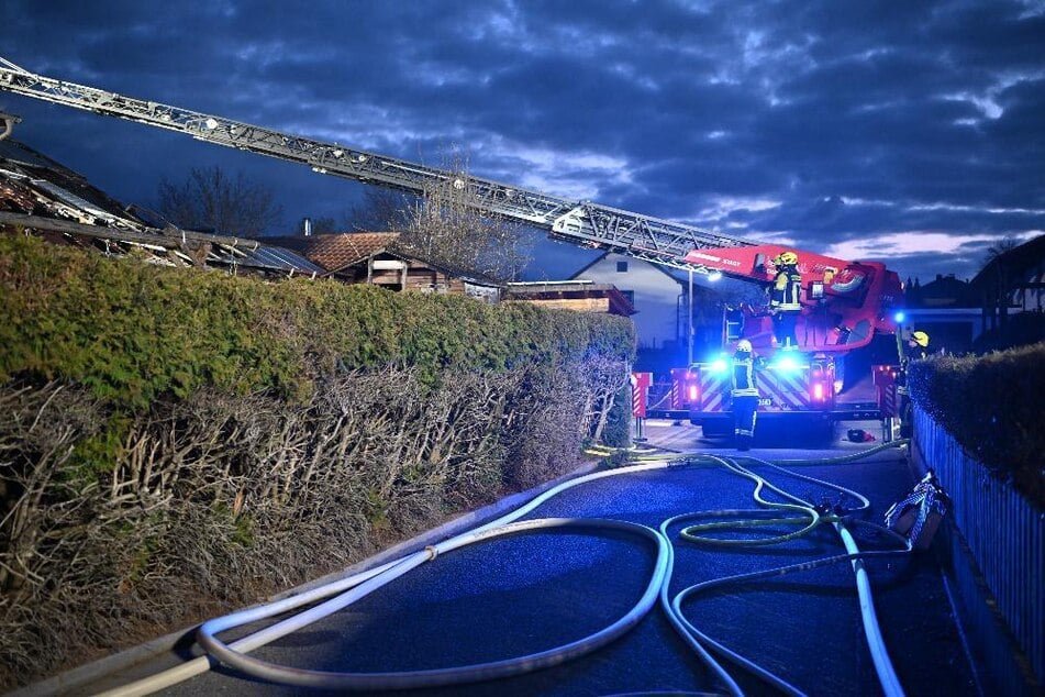 Alle Bewohner konnten das Haus rechtzeitig verlassen.