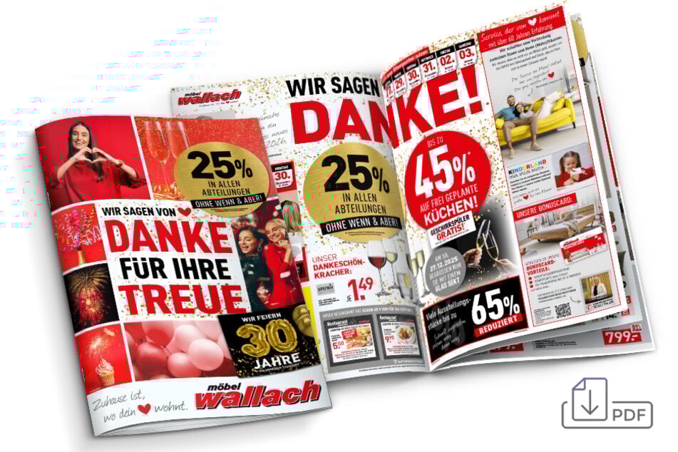 Klicken und durch den aktuellen Prospekt stöbern.