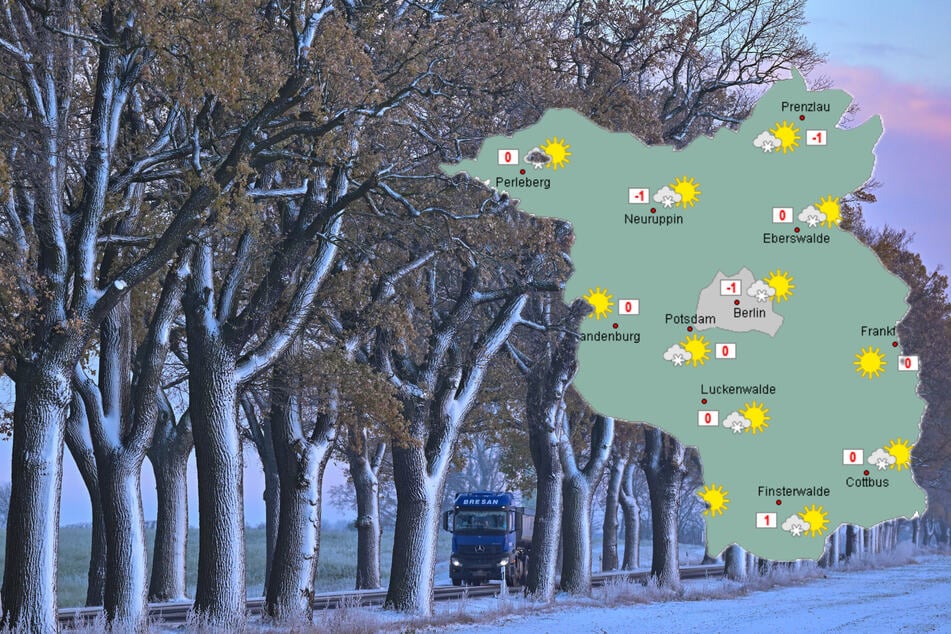 Berlin und Brandenburg: Sonne pur – doch Glätte lauert auf den Straßen!