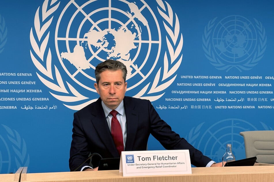 UN-Nothilfekoordinator Tom Fletcher (39) ist wegen der angekündigten Groß-Offensive Israels im Gazastreifen sehr besorgt.