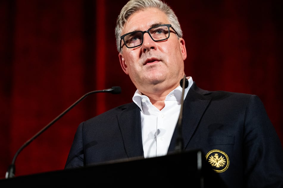 Chatzialexiou galt schon länger als Favorit beim Eintracht-Vorstand um Axel Hellmann (55).
