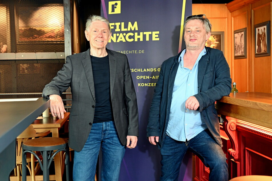 Johannes Vittinghoff (67) und Matthias Pfitzner (54) sind die Organisatoren der Filmnächte.