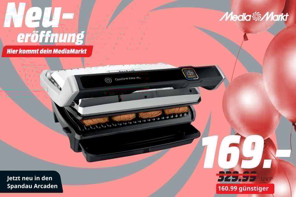 Tefal Kontaktgrill für 169 statt 329,99 Euro.