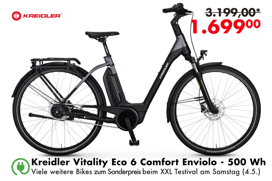 Kreidler Vitality Eco 6 Comfort Enviolo (abweichender Aktions-Preis zum Online-Preis).