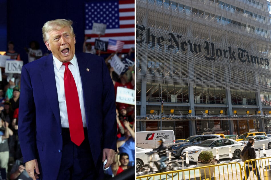 Trump explodes at New York Times with threat-laden post over Paramount lawsuit coverage