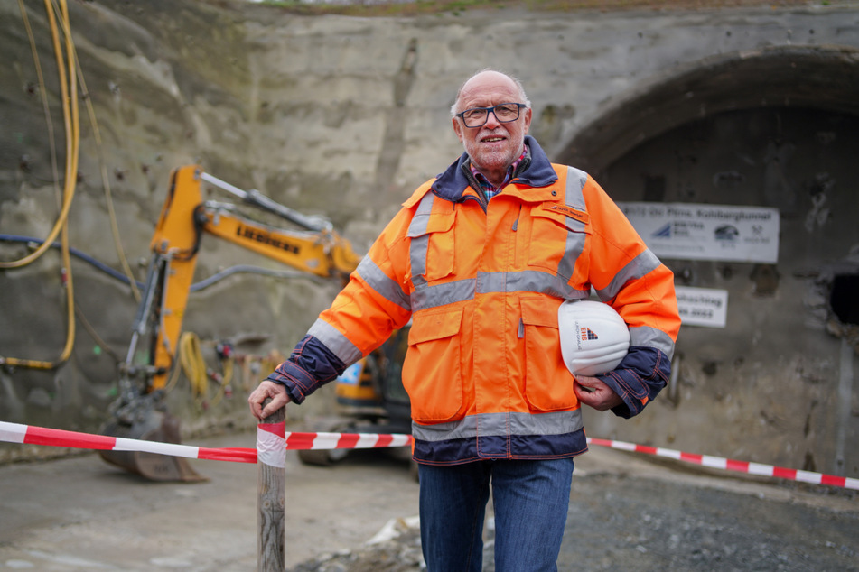 Seit 55 Jahren in der Baubranche tätig: Bauoberleiter Ulrich Gawlas (69).
