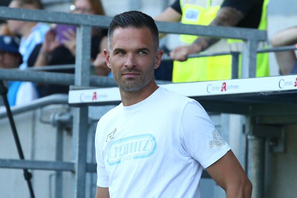Seinen ersten Regionalliga-Einsatz bekam Pepe Philipp (19, nicht im Bild) von Trainer Benjamin Duda (38) in der Partie gegen den SV Babelsberg 03.