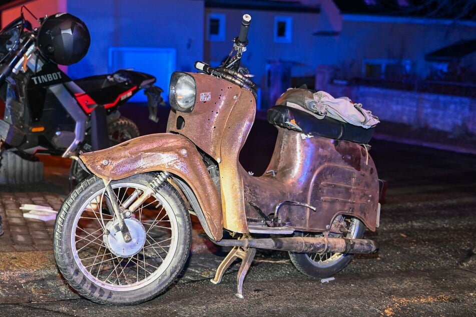 Zwei Männer flüchteten in Geringswalde auf ihren Fahrzeugen vor der Polizei.