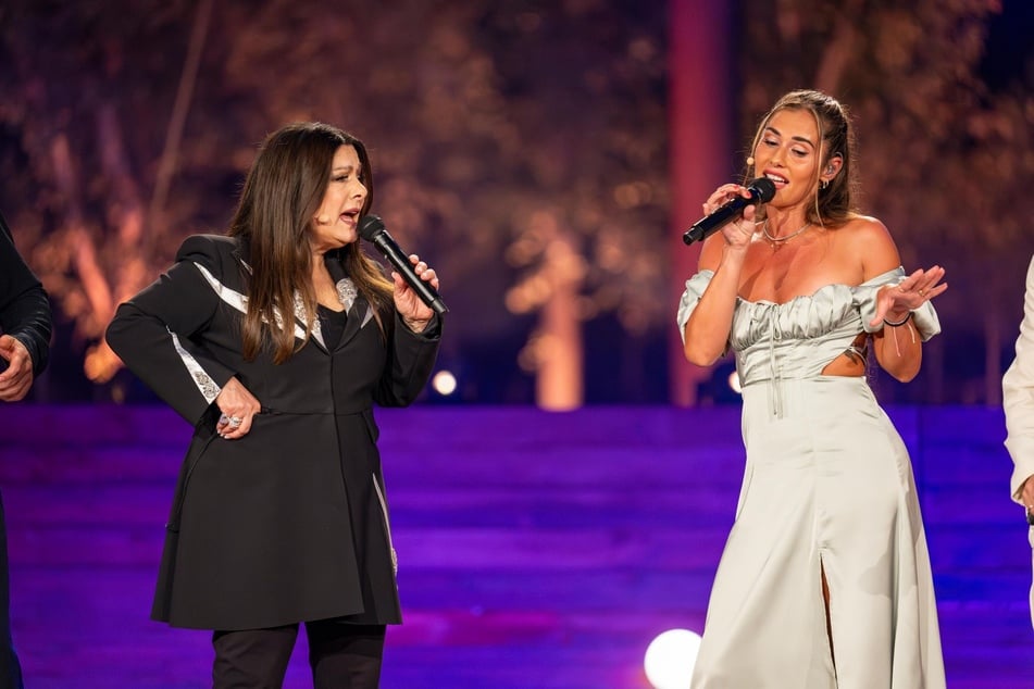 Auch Sarah Engels (32) ließ Rosenberg in der Show mit einer Interpretation des Songs "Marleen" von 1976 hochleben.