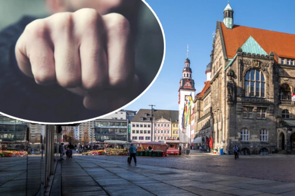 Chemnitz: Streit auf Chemnitzer Neumarkt eskaliert: Zwei Personen verletzt, Tasche geklaut