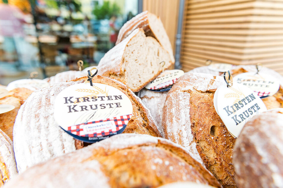 Zum Reinbeißen gut sehen die Dinkelbrote "Kirsten-Kruste" der Ottendorfer Mühlenbäckerei aus.
