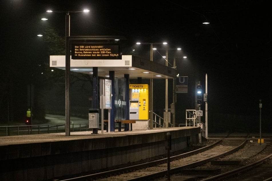 Anfang Februar standen die Busse und Bahnen in Baden-Württemberg bereits still.