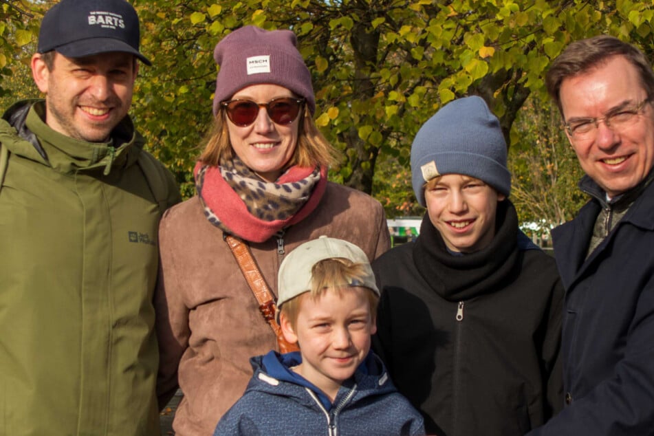 Familie aus Hamburg erlebt Überraschung im Elbauenpark