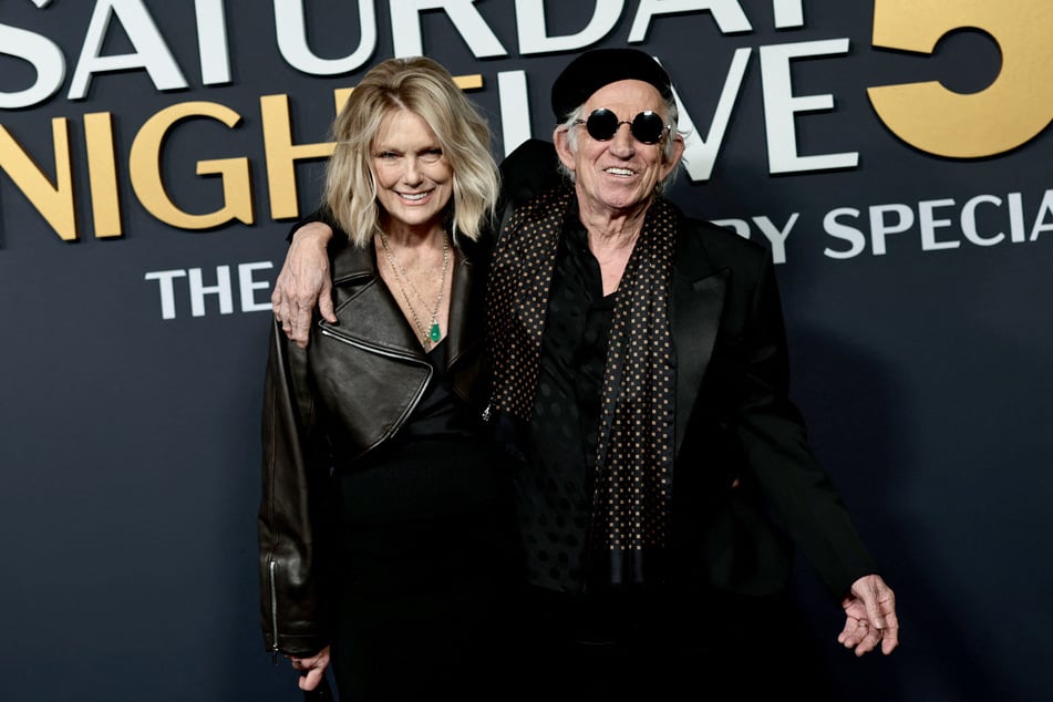 Keith Richards (82) und seine Frau Patti Hansen (70) können ihr Glück kaum fassen.