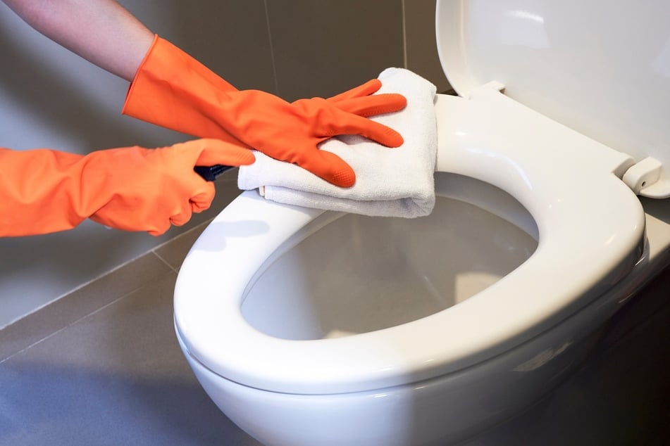Die regelmäßige Reinigung der Toilette kann die Bildung von Urinstein verhindern.