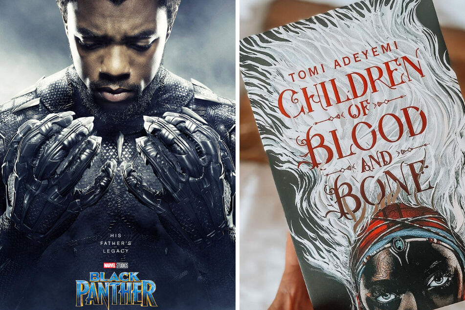 Black Panther and Children of Blood and Bone both draw on African history and mythology in their fantasy tales.