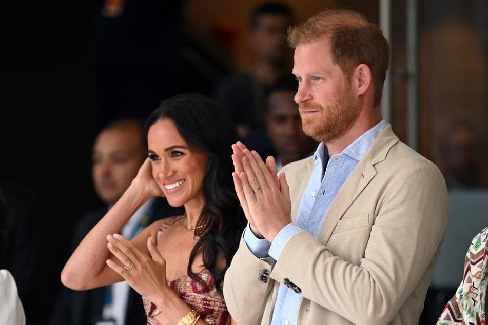 Meghan Markle (l.) and Prince Harry tied the knot in 2018.
