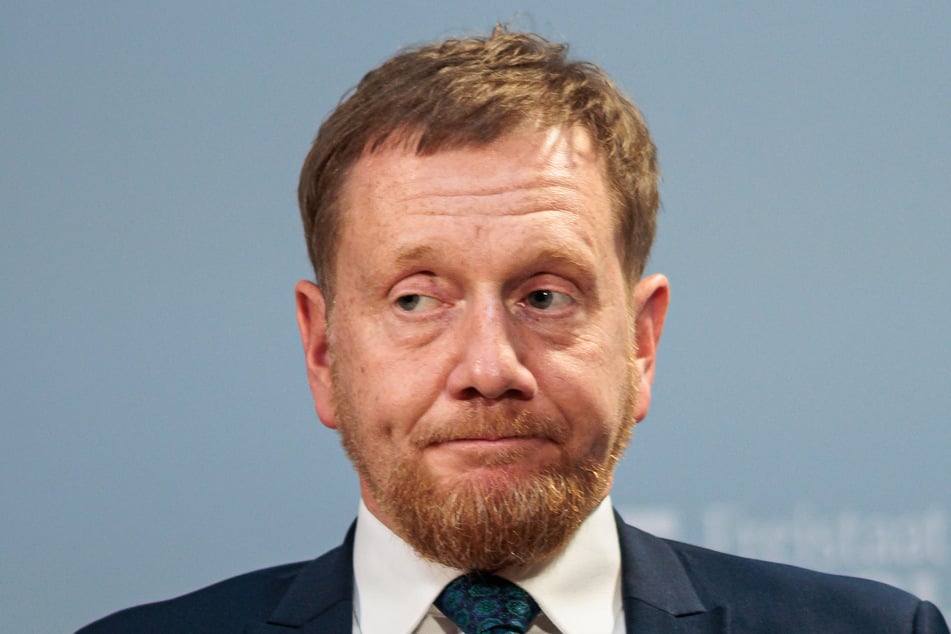 Sachsens Ministerpräsident Michael Kretschmer (50, CDU) war über weite Strecken des Interviews sichtlich genervt. (Archivbild)