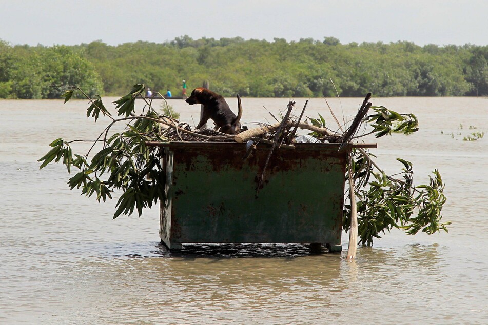 Colombia was hit by the hurricane while it was still classified as a Category 5 event.