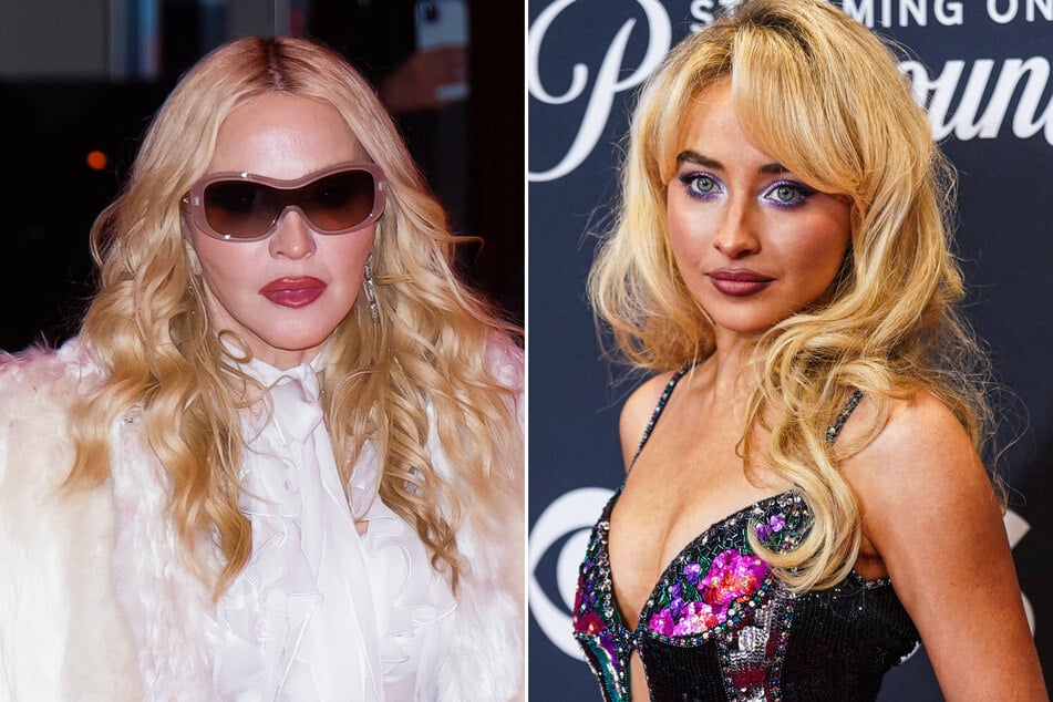 Madonna (l.) and Sabrina Carpenter announced Monday that they will be releasing their Coachella duet, Bring Your Love, as a single later this week.