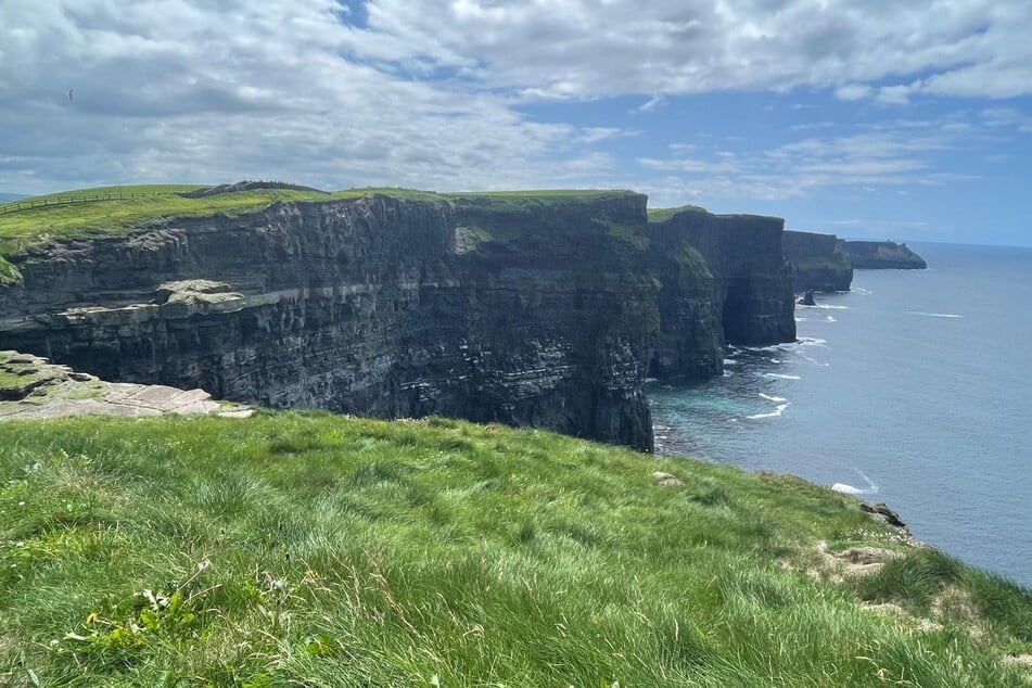 Ein bisschen wie bei Rosamunde Pilcher: Auch auf der grünen Insel können die FCE-Fans diese tolle Landschaft genießen.