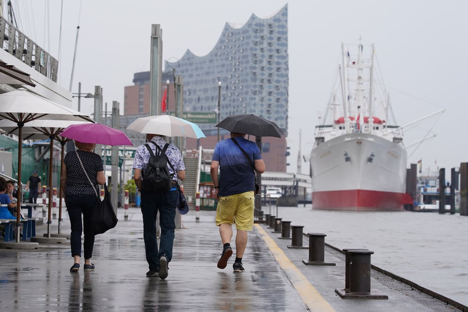 Das Wetter im Norden: Regnerischer Wochenstart und Gewitter
