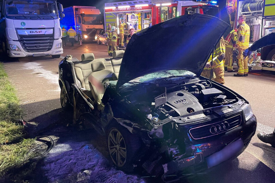 Auf der A14 zwischen Mutzschen und Leisnig kam es in der Nacht zu Freitag zu einem schweren Unfall.
