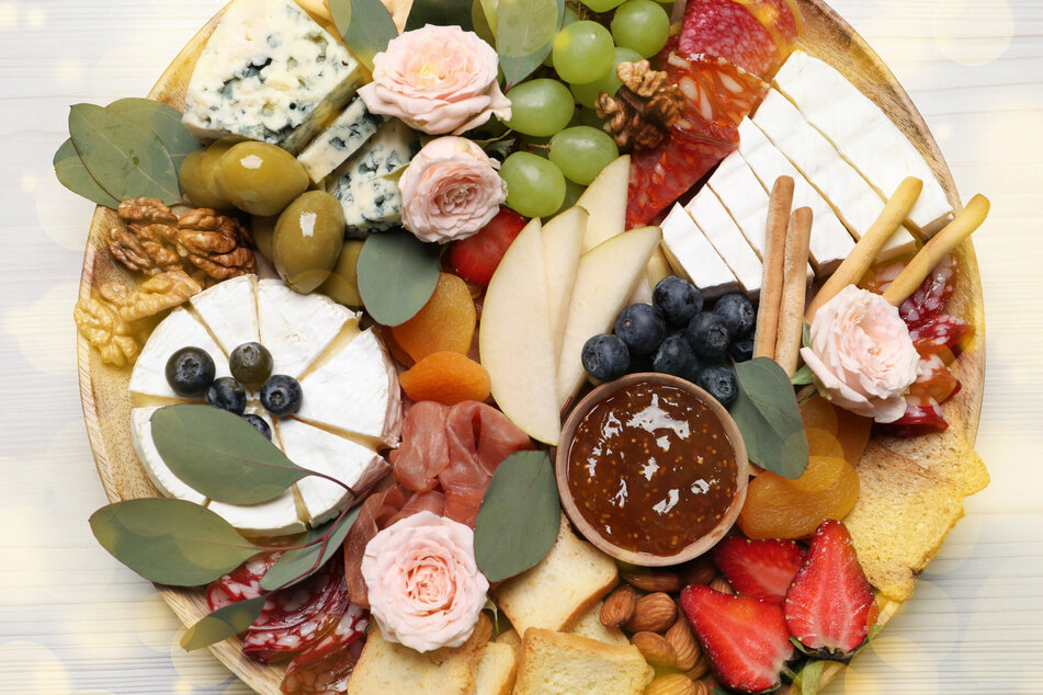 Fancy hard cheese is for your charcuterie board.
