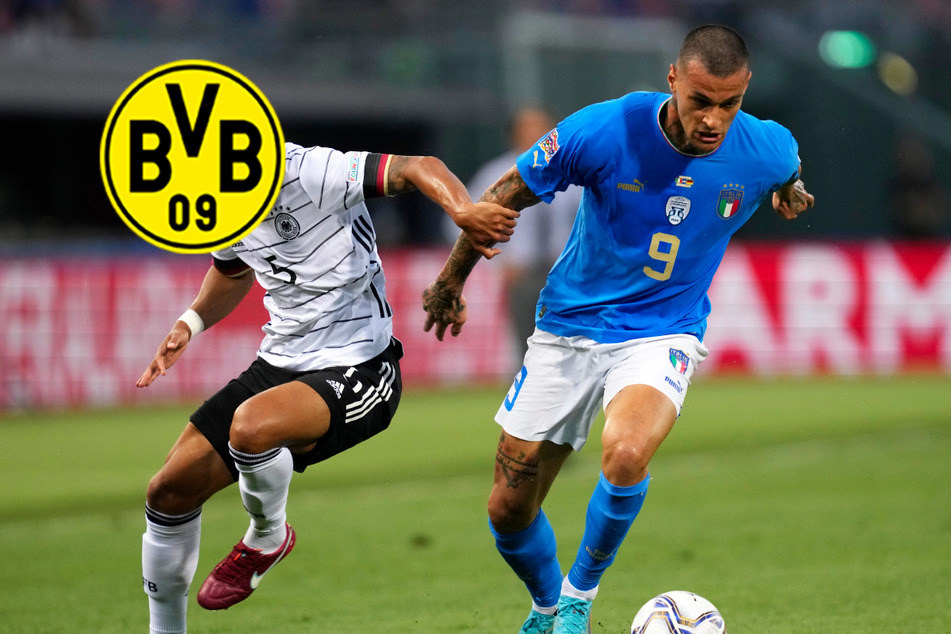 BVB an italienischem Nationalstürmer dran! Schnappt sich Dortmund ein echtes Offensivjuwel?