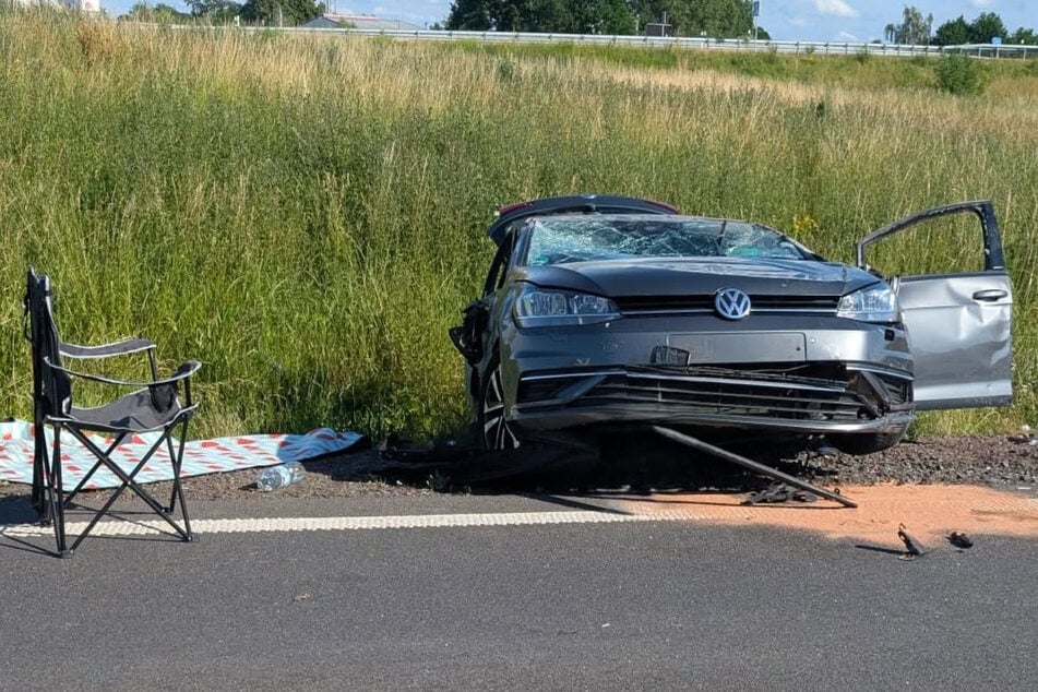Unfall A14: Schon wieder! Erneut Unfall mit mehreren Verletzten am Ende der A14-Nordverlängerung