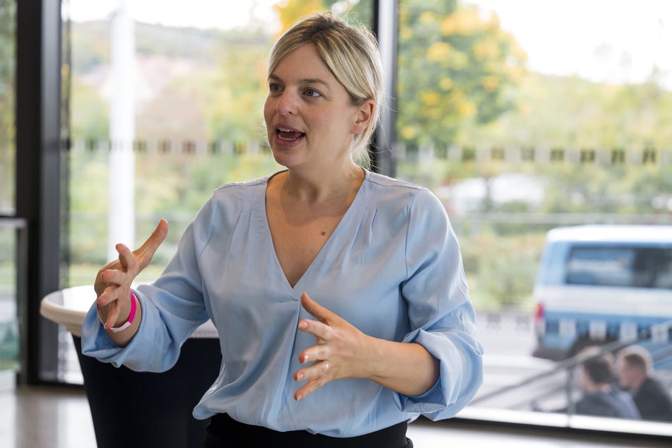 Die Grünen-Fraktionsvorsitzende Katharina Schulze (40).