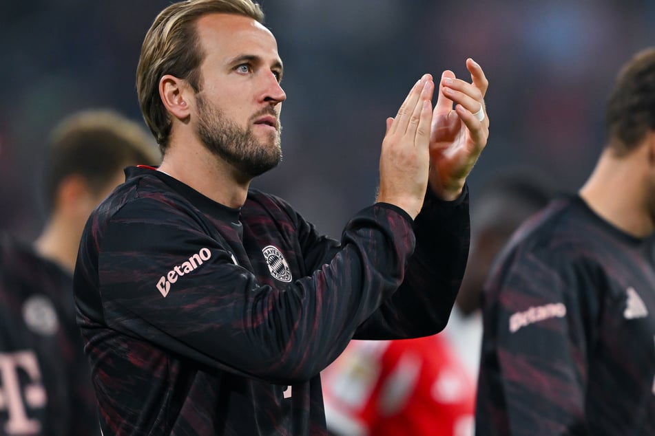 Harry Kane (32) muss sich mit den Bayern anstrengen, um weiterzukommen.