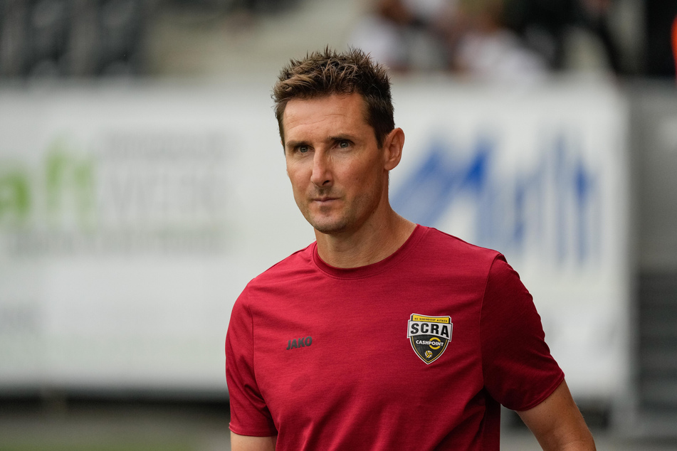 Miroslav Klose (44) war seit Beginn der laufenden Saison für den SCR Altach als Cheftrainer tätig.