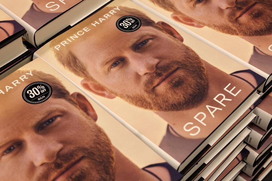 Prince Harry's memoir Spare is offered for sale at a Barnes &amp; Noble bookstore in Chicago, Illinois.