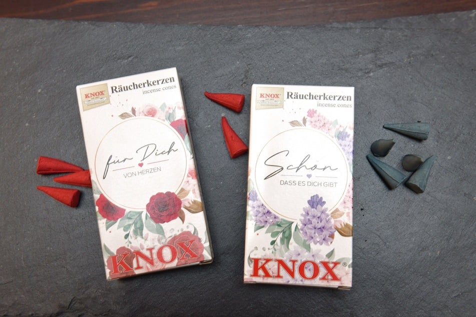 Die Räucherkerzen von Knox duften jetzt auch nach Rosen und Hyazinthen.