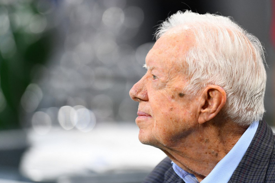 Jimmy Carter (99) bei einem Auftritt 2018 in Atlanta.