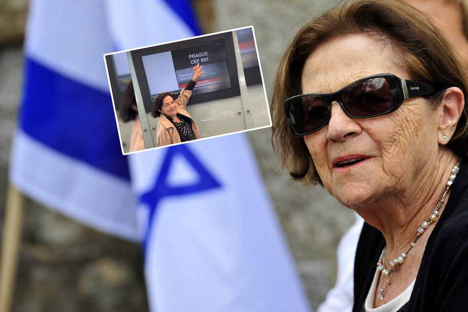 Oma Eva (93) überlebte Auschwitz und den Todesmarsch: Nun flüchtet sie vor dem Hamas-Terror