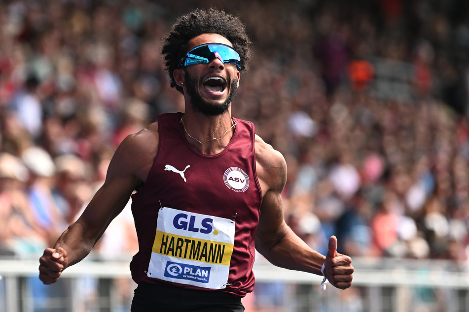 200-Meter-Rekordhalter Joshua Hartmann (25) wird am 1. September beim Istaf in Berlin am Start sein.