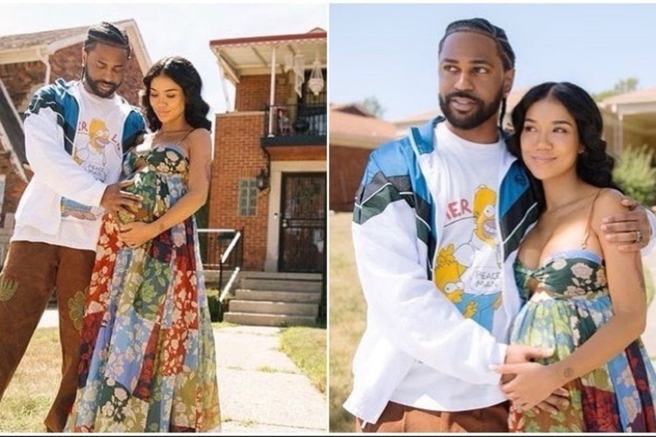 Big Sean and Jhené Aiko break some baby news live on stage