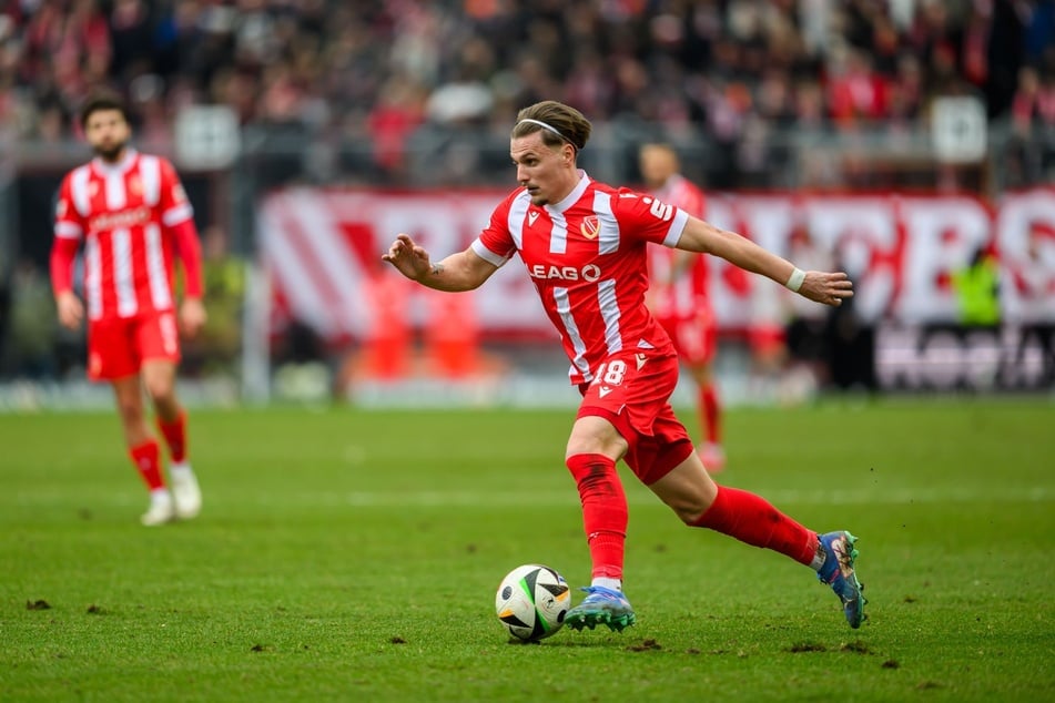 Erik Engelhardt (27) kam gegen RB Leipzig nur von der Bank und machte dennoch ein Tor - sein achtes in den jüngsten sieben Spielen.