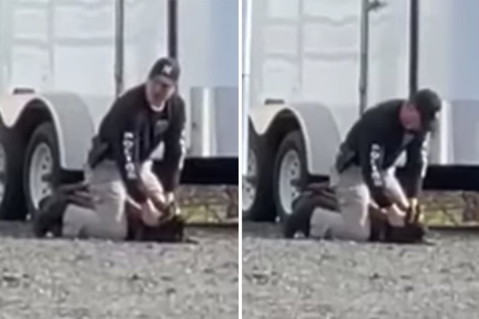 Video of police officer brutally beating his dog sparks outrage!